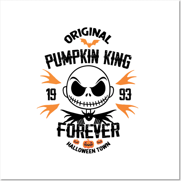 Pumpkin King Forever Jack Skellington Wall Art by EnchantedApparel